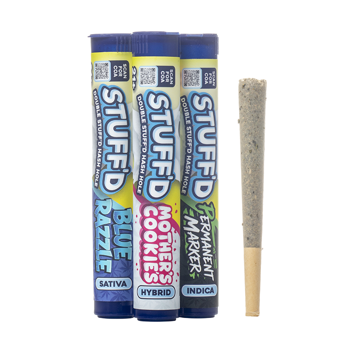 Stuff'd THCP Hash Hole Prerolls 2G