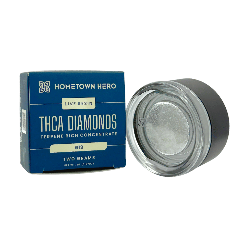 Hometown Hero THCA Live Resin Diamonds – 2g