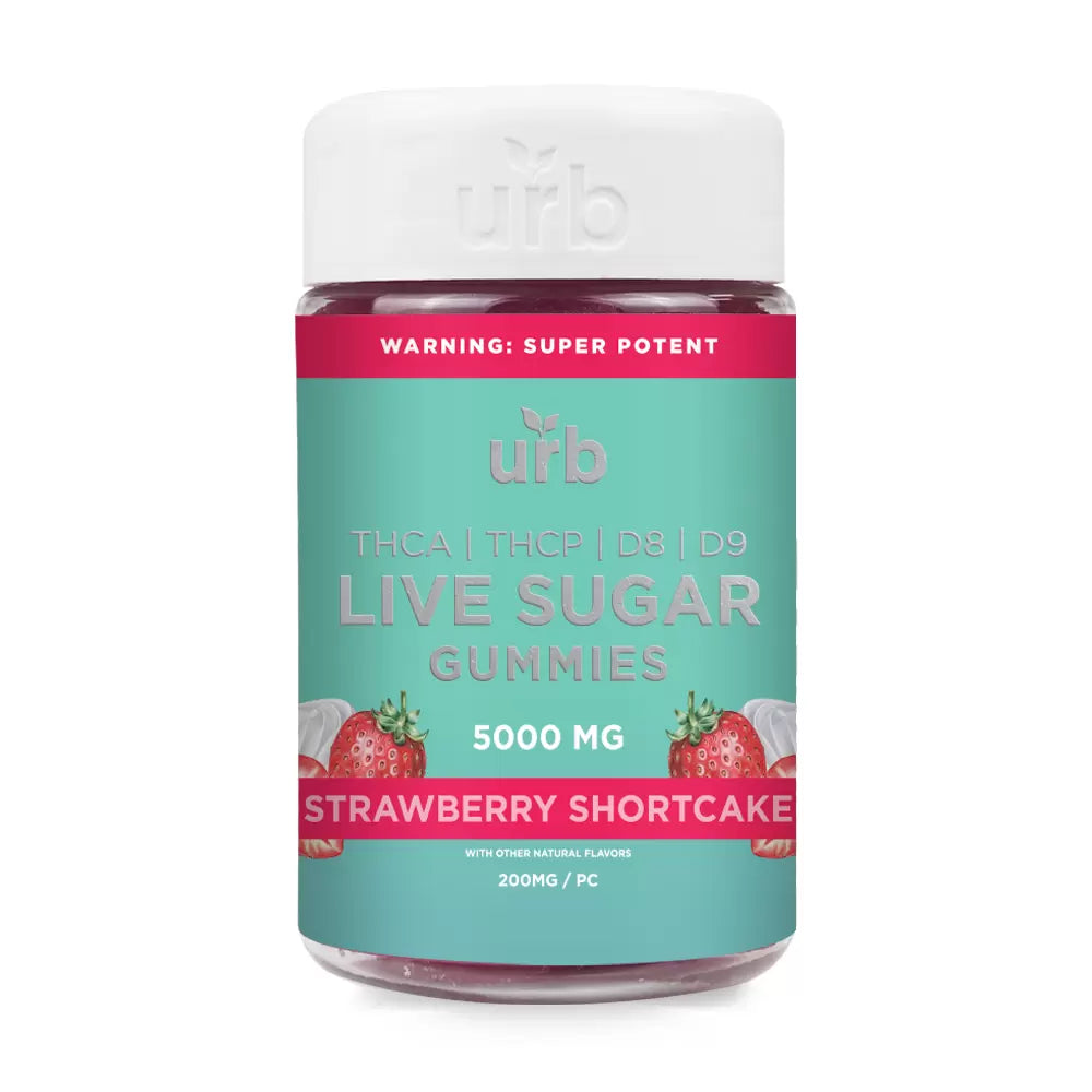 URB THCA Live Sugar Gummies | 5000mg