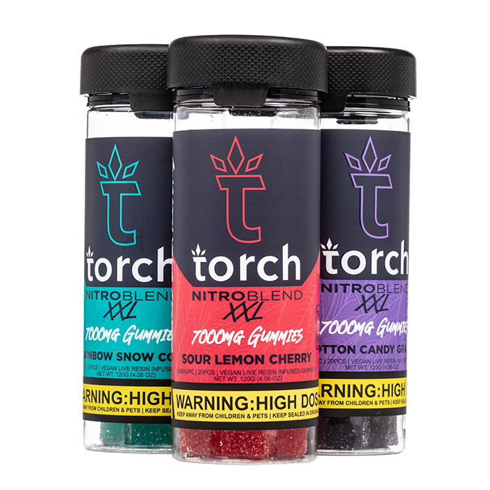 Torch Nitro Blend XXL Gummies 7000mg