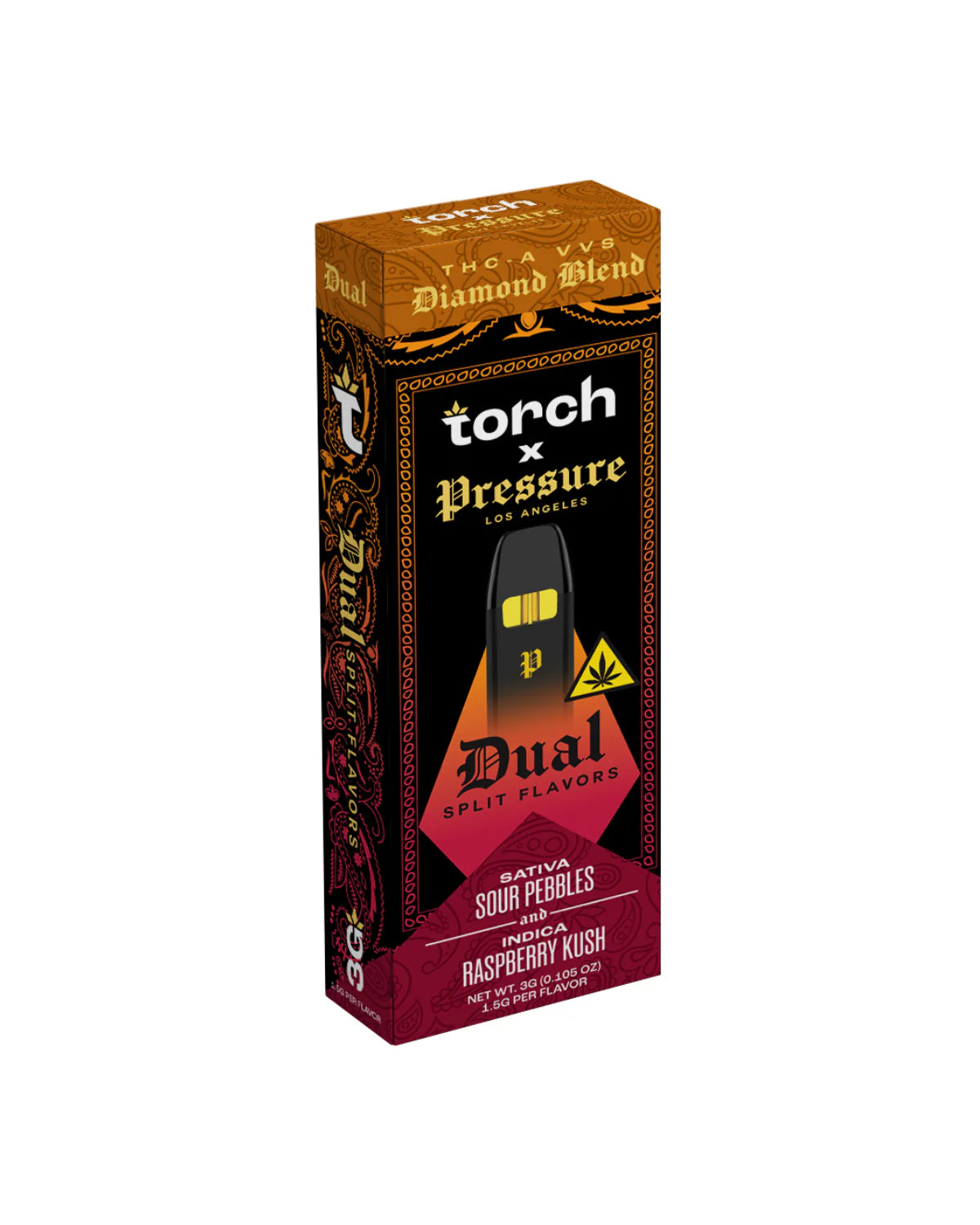 Torch x Pressure LA THC-A Diamond Blend Disposable | 3g