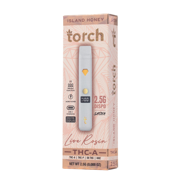 Torch THC-A Live Rosin Disposable 2.5G