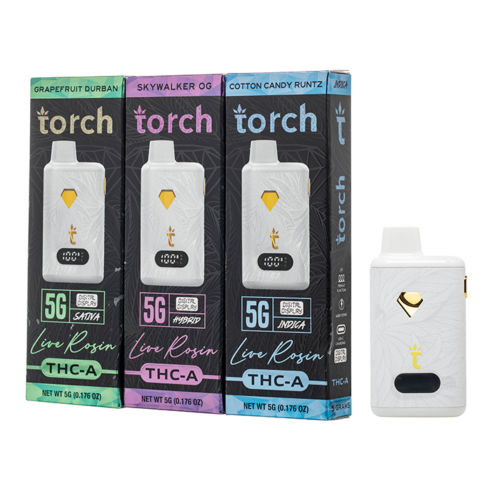 Torch THC-A Live Rosin Disposable 5G