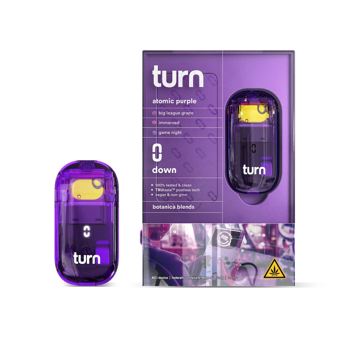 Turn Hemp Retrovision 2g THCa All-in-One Disposable Vape