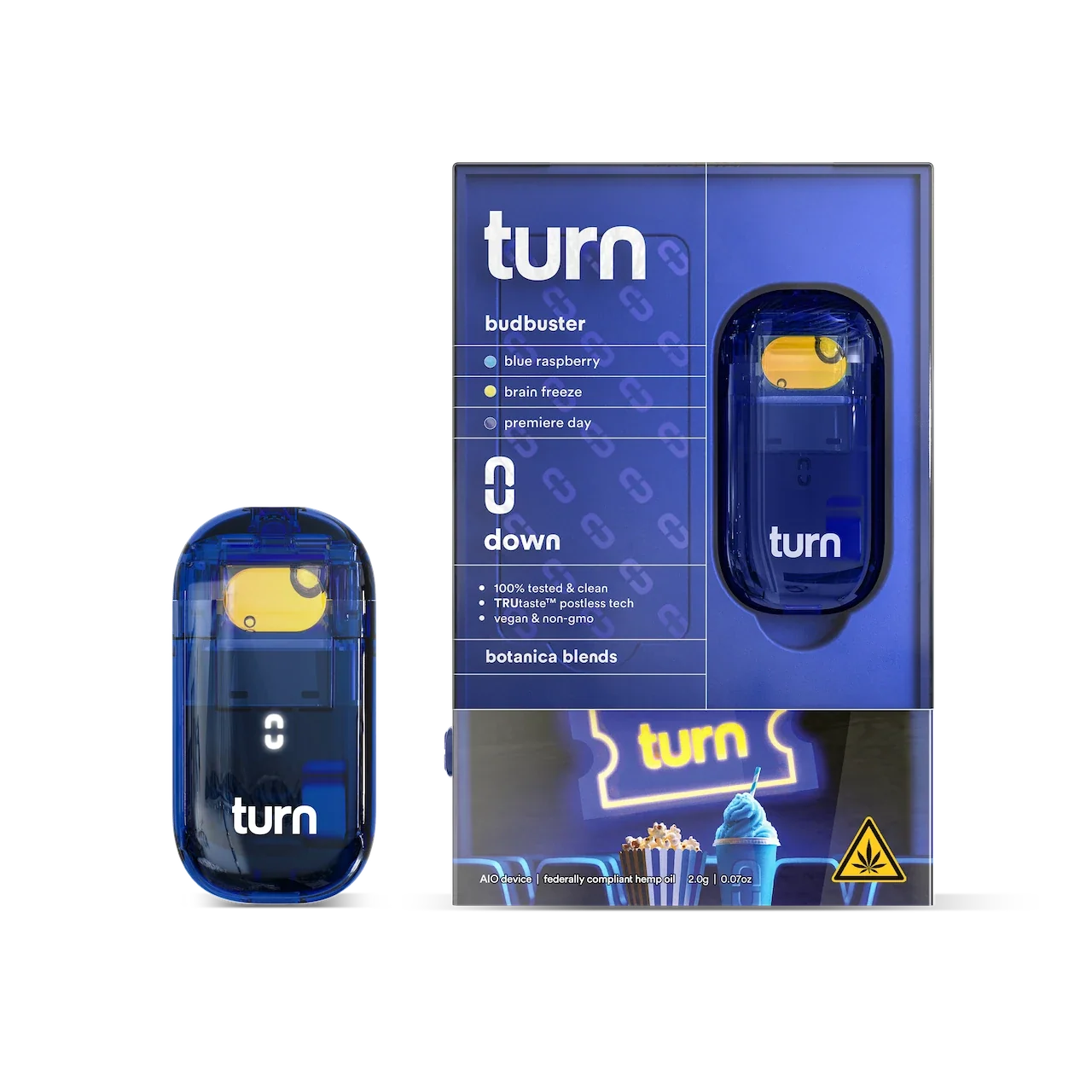 Turn Hemp Retrovision 2g THCa All-in-One Disposable Vape