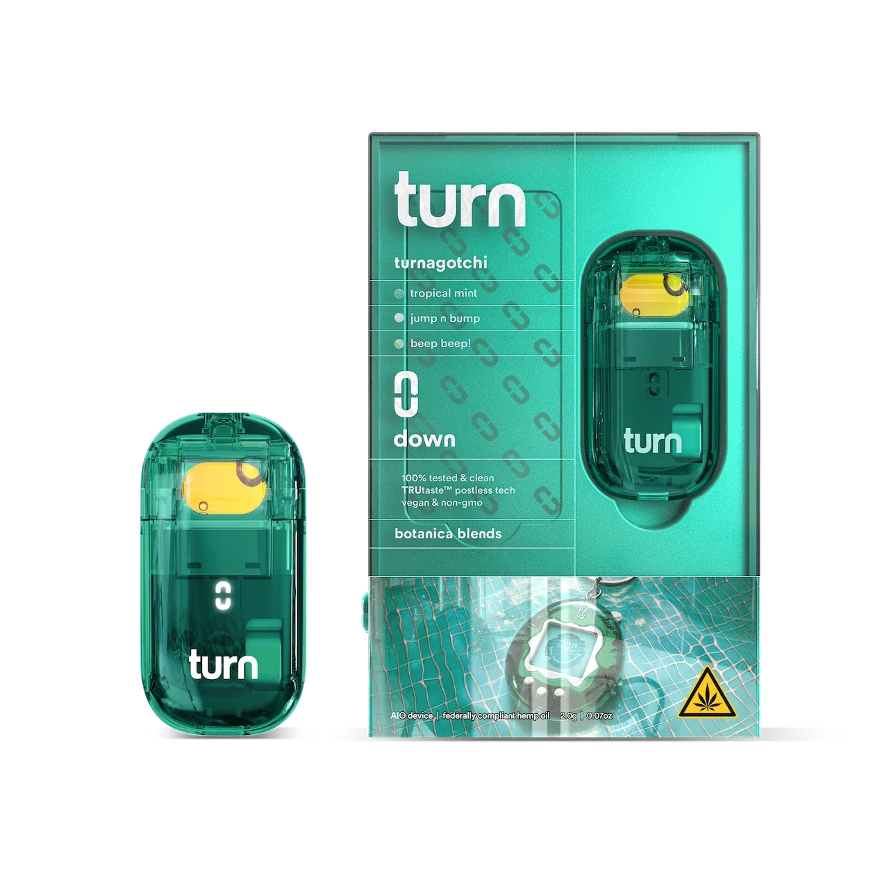 Turn Hemp Retrovision 2g THCa All-in-One Disposable Vape