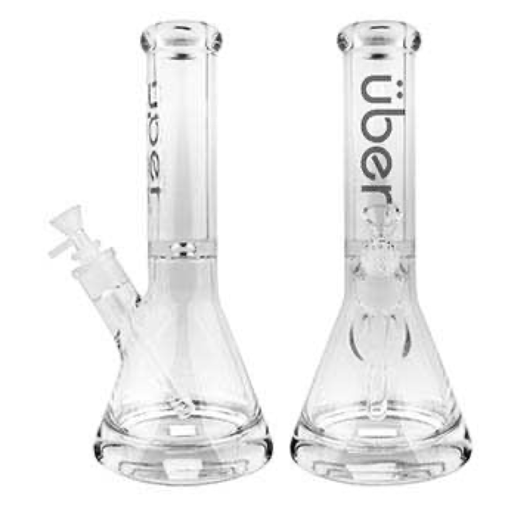 Uber 12" (9mm) Beaker Waterpipe w/ Ice Catcher