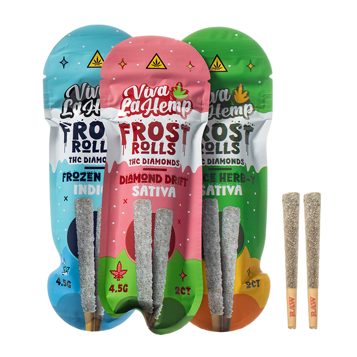 VIVA LA HEMP FROST THC PREROLLS 4.5G