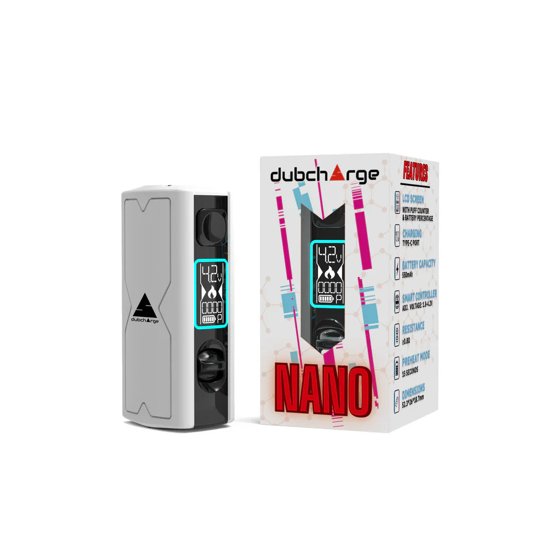 DubCharge Nano - Palm-Sized Battery