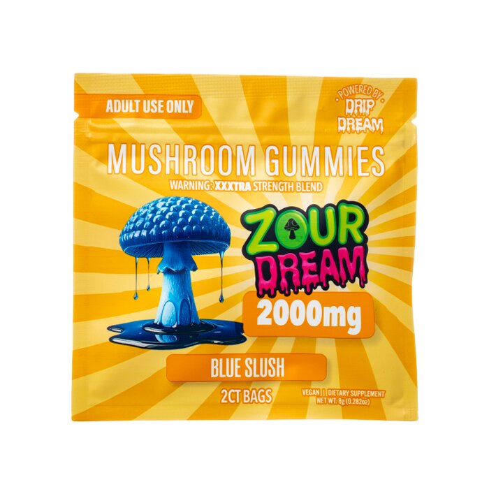 Zour Dream XXXTRA Strength Mushroom Gummies 2000mg